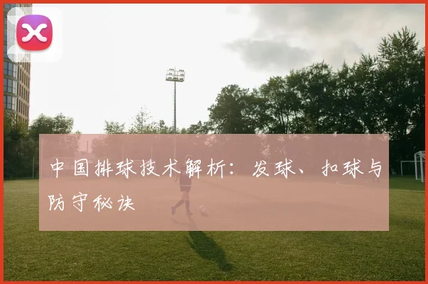 中国排球技术解析：发球、扣球与防守秘诀